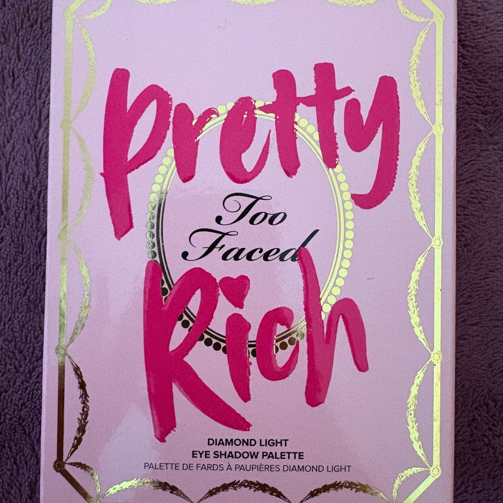 Too Faced Pretty Rich Eye Shadow Palette - limited edition